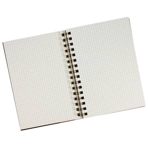 Quaderno spiralato Donau Happy Life A5 100 ff 80 g/m² quadretti 5 mm - verde - 330362011